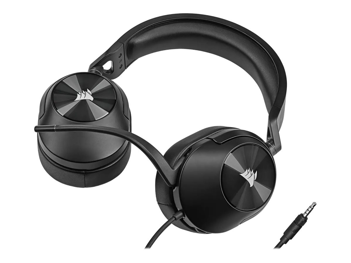 CORSAIR Gaming HS55 STEREO Headset full size wired 3.5 mm CA-9011260-EU