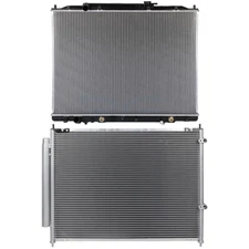 AC Condenser & Radiator Cooling Kit For Honda Ridgeline 3.5L 3471CC V6 2009-2014
