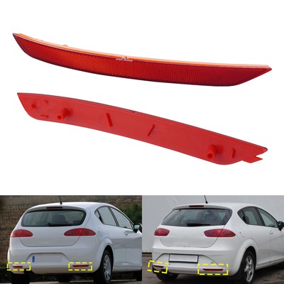 SEAT Reflektor Stoßstange Hinten rechts / links für Leon 1P1 09-12 nein FR/Curpa