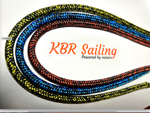 Topper dinghy mainsheet rope in 7MM EVOLUTION SHEET - Picture 2 of 9