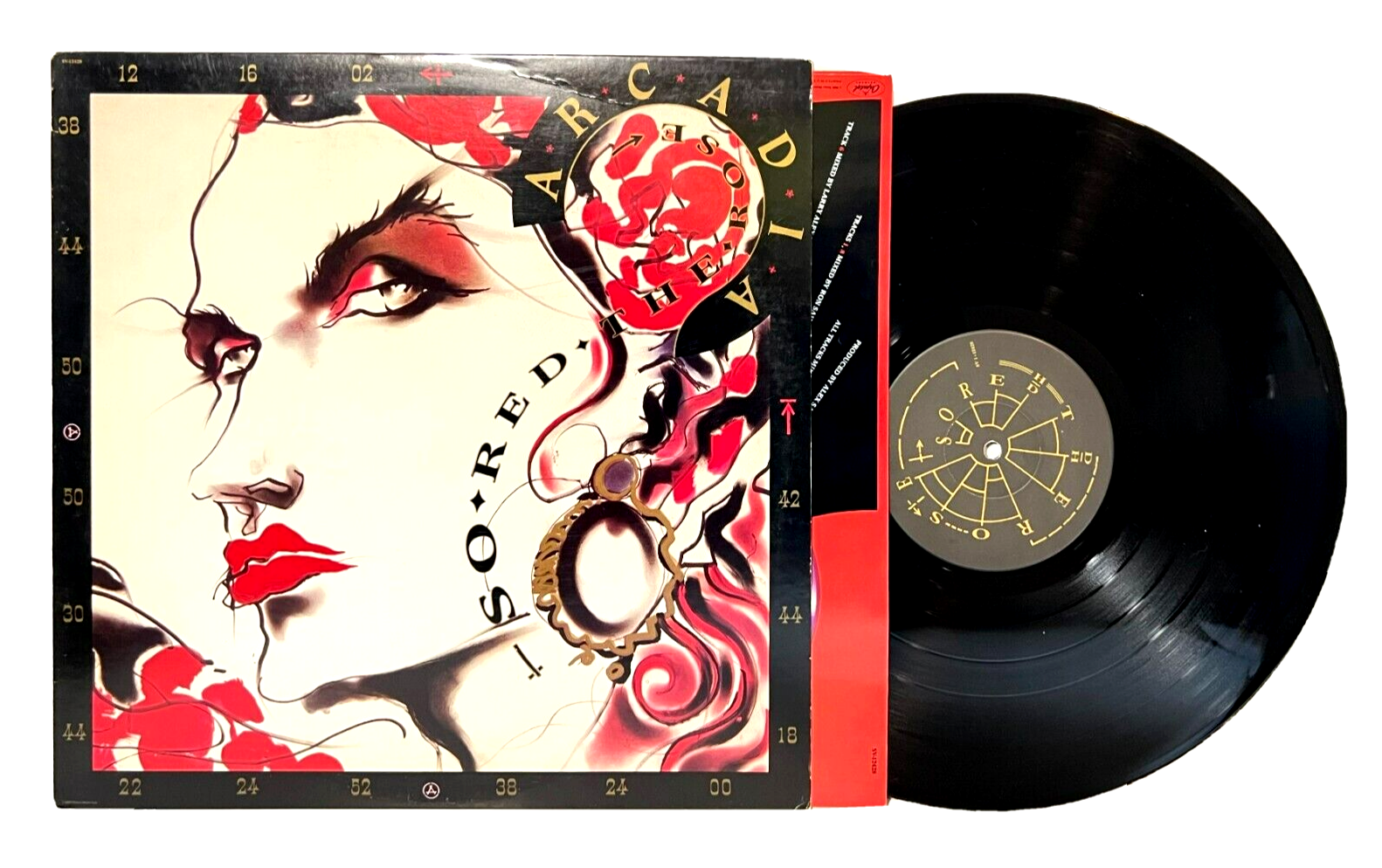 ARCADIA So Red The Rose 1985 Vinyl Record LP + INNER Duran Duran EX w