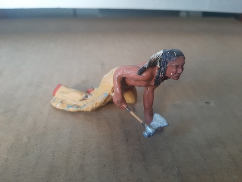 Soldat ELASTOLIN Composition - Western Indien Au Combat - 1:32 (60mm)