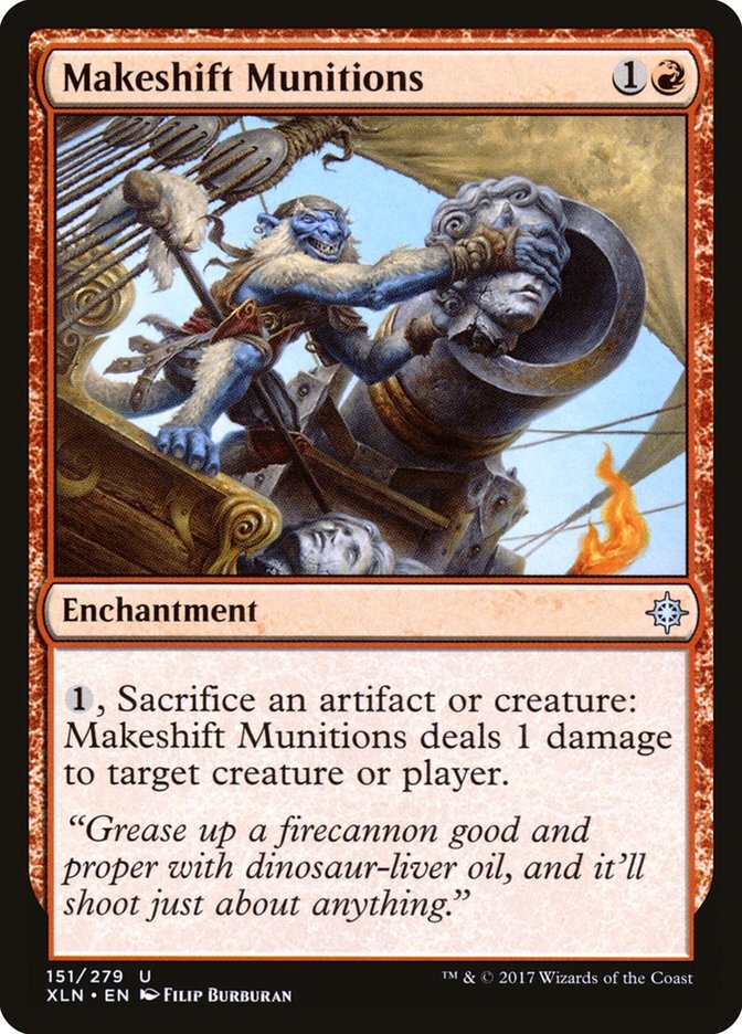 Magic the Gathering (mtg): XLN: Makeshift Munitions (x 4) | eBay
