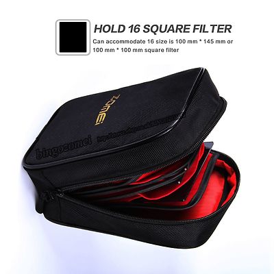 ZOMEI 16 Pockets100*150MM Cokin Z  Nylon Lens Case Bag Pouch For Series Filter 