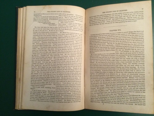 The Golden Lion of Granpere Anthony Trollope HC Book Harpers 1872 1st Am. Ed. - Picture 15 of 19