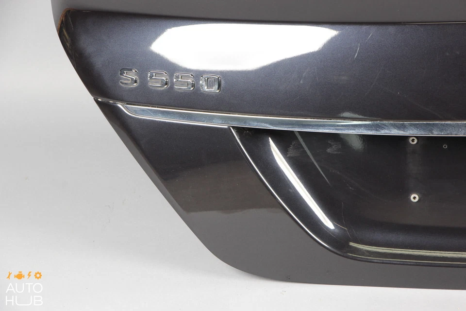 07-13 Mercedes W221 S550 S600 S63 AMG Trunk Lid Shell Chromite Black OEM - Image 2 of 4