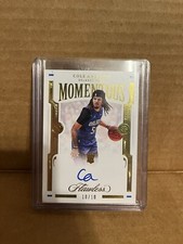 2020-21 Panini Flawless Cole Anthony Momentous Autographs Gold Rookie Auto 10/10