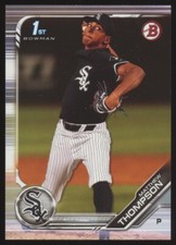 2019 BOWMAN DRAFT BD-94 MATTHEW THOMPSON 1ST PAPER BASE QTY AVAIL WHITE SOX
