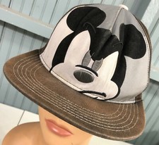 Mickey Mouse Angry Discolored Snapback 9128 Baseball Cap Hat