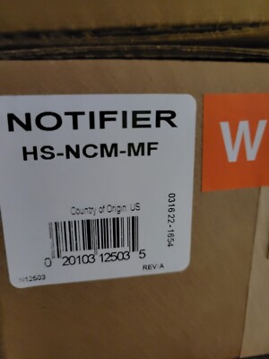 NOTIFIER HS-NCM-MF High-speed Single-Mode Network Card New Expedited Shipping