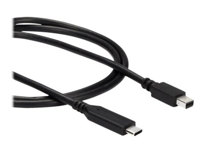 StarTech.com 1m / 3.3ft USB-C to Mini DisplayPort Cable 4K 60Hz Black USB 3. ~D~
