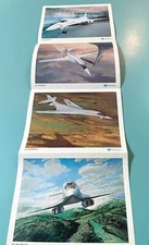 Rockwell B-1 Lancer B1b Bomber USAF Photo Brochure Promo Package 1972