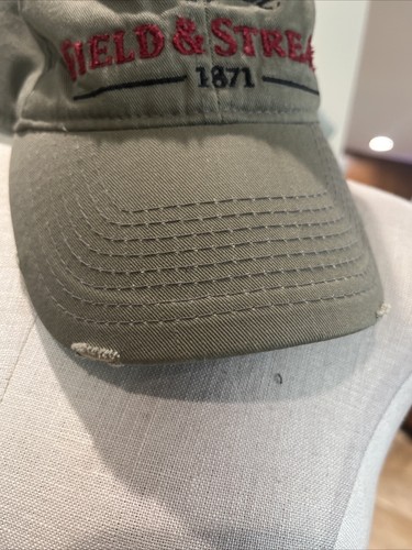 FIELD & STREAM hat olive green adjustable cotton cap - 第 3/9 張圖片