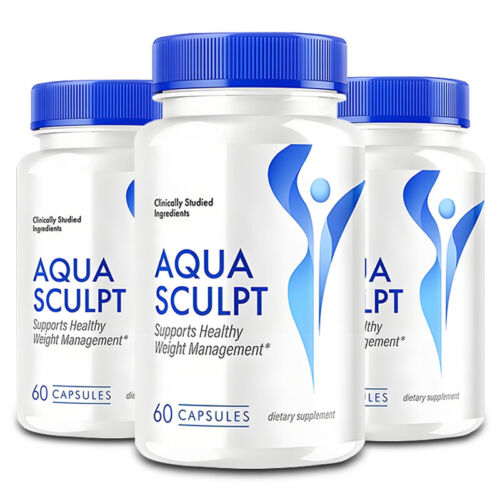 5X Aqua Sculpt Advanced Weight Loss Support Aquasculpt Maximum Strength 60 Pills - Picture 11 of 13
