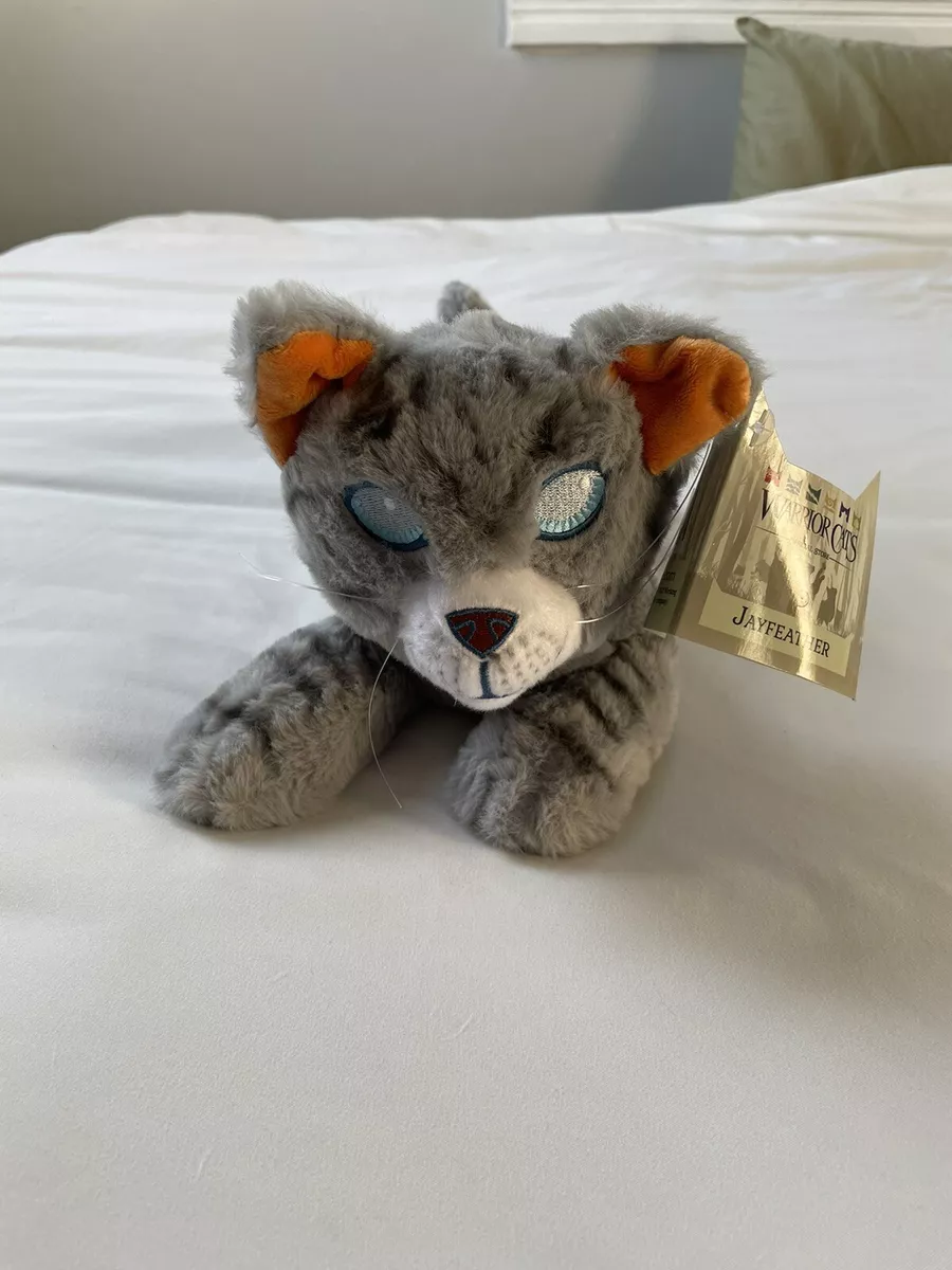 Jayfeather Warrior Cats Plush NEW WITH TAGS