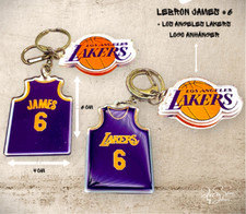⭐️Lebron James Schlüsselanhänger #6⭐️NBA BASKETBALL Los Angeles Lakers🏀