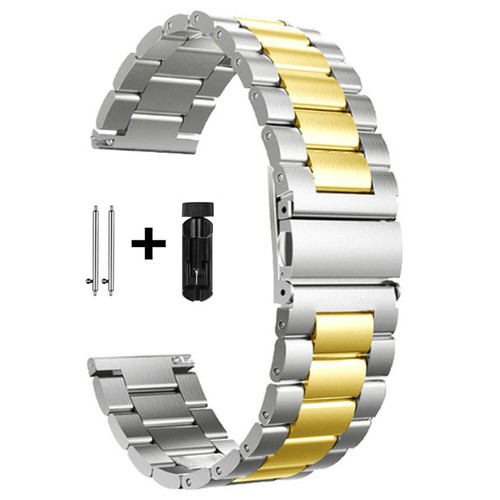 Edelstahl Ersatz Armband Für Huawei Watch 3 4/GT 5 Pro/GT 4/GT 3/GT 2E/46MM/42MM - Picture 22 of 30