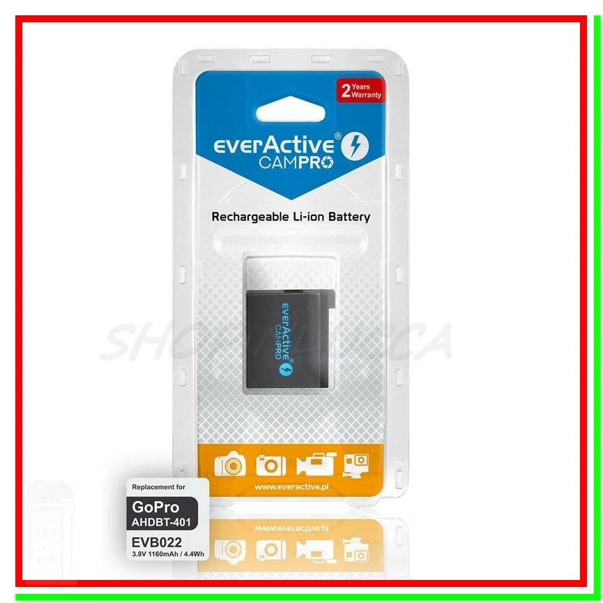 Batteria Berenstargh per GoPro Hero 5