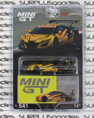 2023 Mini-GT Japan Exclusive HONDA NSX GT3 EVO22 #18 Team UpGARAGE