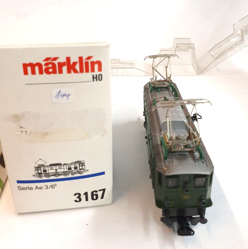 MÄRKLIN 3167 E-LOK Serie Ae 3/6" SBB Schweiz H0 HO 1:87 Neuw OVP modeltrain - Bild 10 von 17