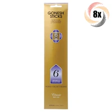 8x Packs Gonesh Incense Sticks #6 Perfumes Of Ancient Times | 20 Sticks Each