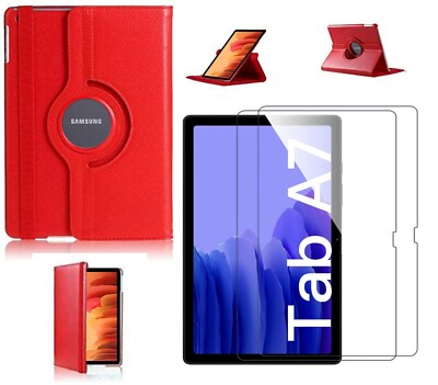 Smart Case für Samsung Galaxy Tab A7 SM-T500 Leder Hülle & Displayschutz