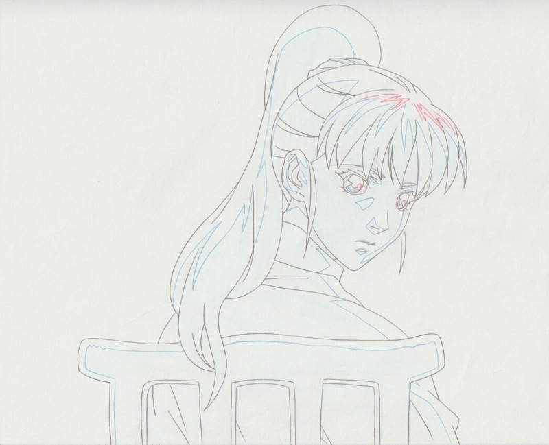The Twelve Kingdoms Juuni Kokki Genga Douga Original Sketches Pierrot - Youko