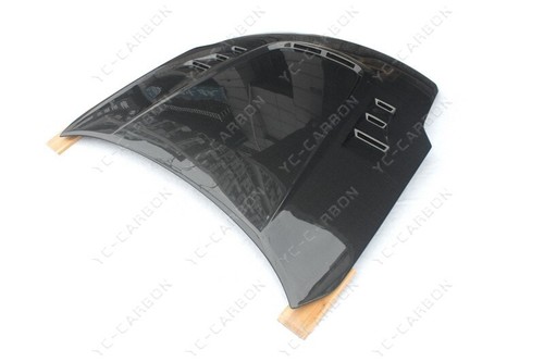 Carbon Kouki JP-R Style Hood Bonnet Engine Cover for 2006-2008 Nissan 350Z Z33 - Foto 14 di 17
