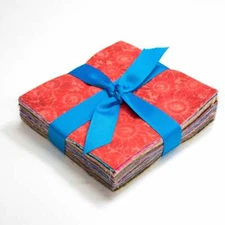 102 Farm Flowers pre cut charm pack 5" squares 100% cotton fabric quilt