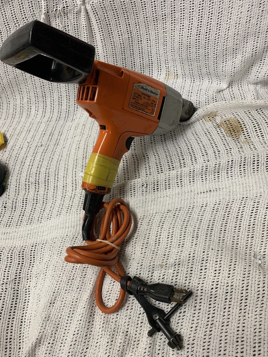 Broken Old drill Restoration - Black and Decker 