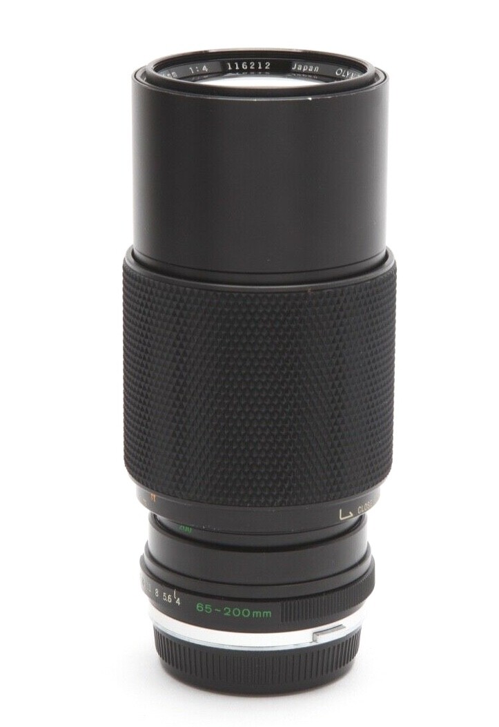 OLYMPUS OM-4 ＋ ZUIKO 65～200mm　F4　セット Olympus 65-200mm f4 Auto-Zoom Manual Focus Lens for OM System (AS