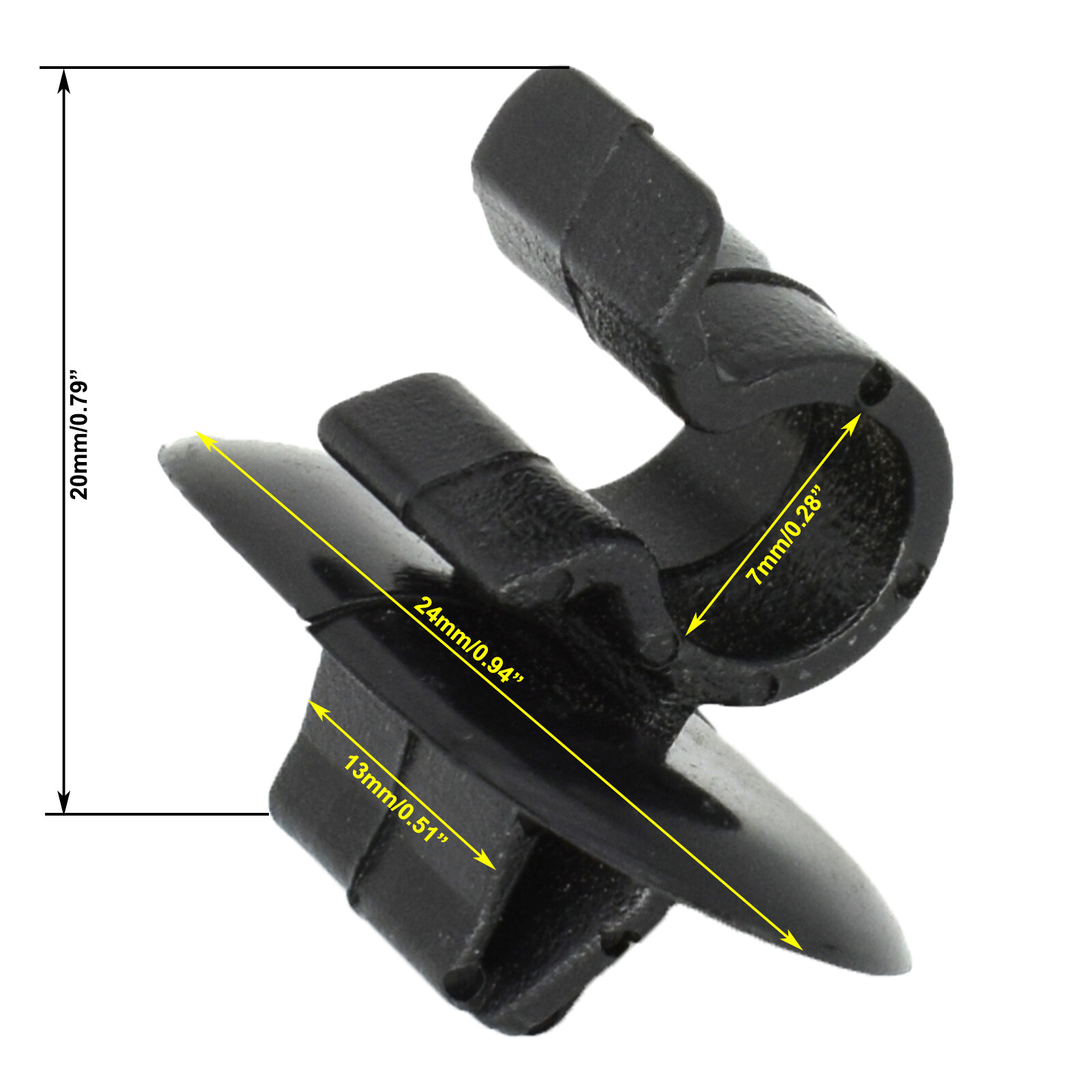 Lot De 4 Clips Pour Capot Citroën, Peugeot, Vauxhall | Fixations De Calandre | Modèles Berlingo, C3, Saxo, 106