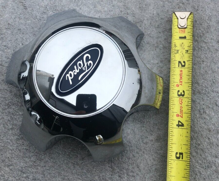 SET OF FOUR 4 FORD F150 PICKUP FACTORY OEM CHROME CENTER CAPS 6 LUG