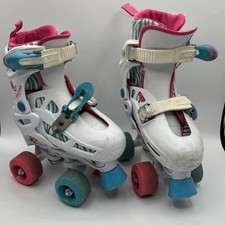 Roller Derby 2 in 1 Girls Adjustable Size 12- 2 Falcon GTX Quad Combo Skates