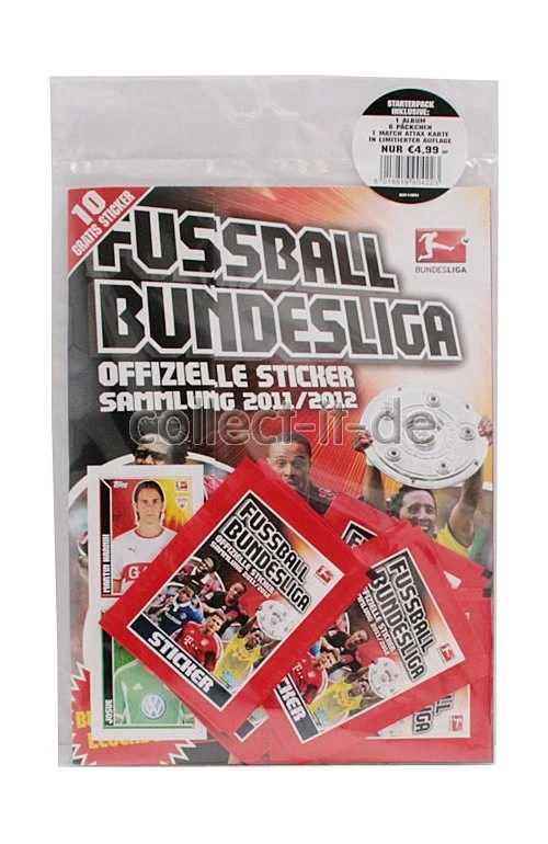 Topps Bundesliga 11/12 Sticker - Starterpack - JETZT LIEFERBAR! - Bild 1 von 1