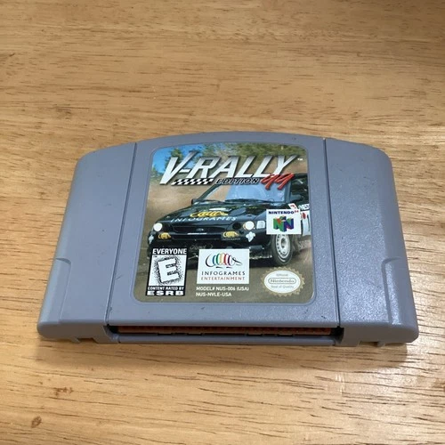 V-Rally Edition 99 Nintendo 64 Authentic Cartridge Only N64