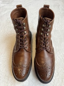 Allen Edmonds 12D Long Branch Brown Pebble Grain Vibram Sole Boots Allen Edmonds 12D Long Branch Brown Pebble Grain Vibram Sole  main image 4