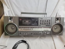 1980's PANASONIC RX-C45 Boombox Ghetto Blaster Cassette Player Tape Deck Stereo 