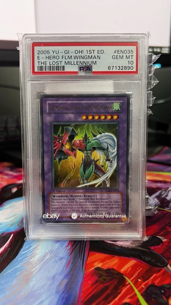 Elemental HERO Flame Wingman Yu-Gi-Oh! TCG Individual Trading Card