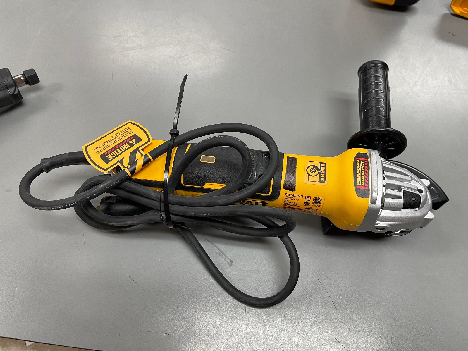 Dewalt 5" Corded Brushless Angle Grinder w/ Paddle Switch DWE43214N