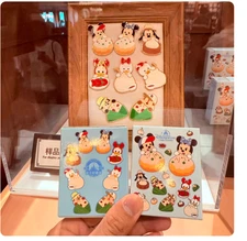 Authentic Disney 2025 mickey mouse friends food mystery 1 pin box Disneyland