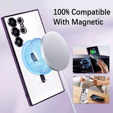 For Samsung Galaxy Note20 Ultra 20 10 Slim Magnetic Phone Case Shockproof Cover