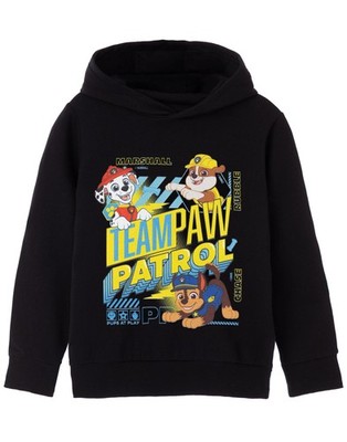 Paw Patrol Schwarz Team Paw Kapuzenpullover Jungen