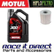 Öl und Filter für Kawasaki Z1000 A1,A2,A3,A4 1977-1981 Motul 300V & Hiflo