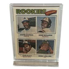 Vintage Andre Dawson RC Topps 1989 Double-Sided Mini Double Headers Card; Expos