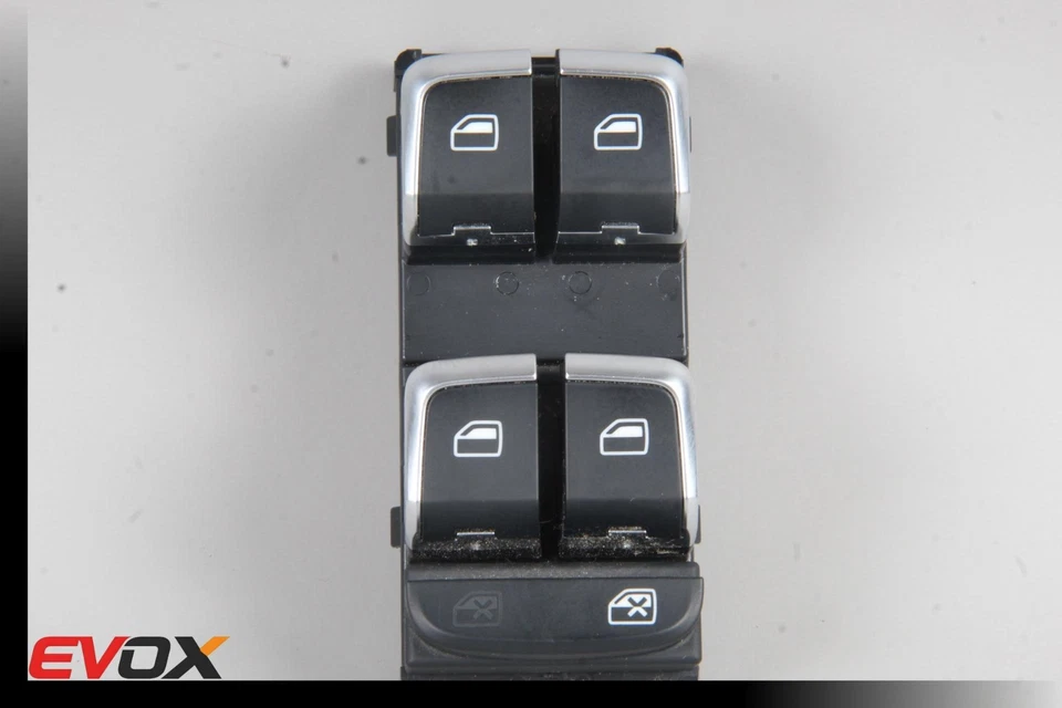 Interruptor de ventana principal del conductor 15-17 AUDI S3 Quattro 8V0959851A OEM Foto 3 de 4