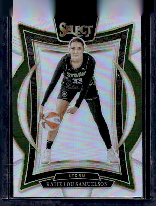 2025 Panini Select WNBA #53 Katie Lou Samuelson Silver Prizms