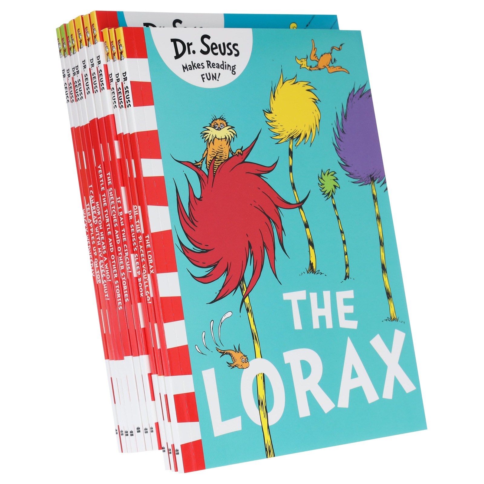 B&Q -  Dr Seuss Childrens Book Collection 10 Books Set The LoraxScrambled Eggs SuperHorton Hears A Who And More - Image 4