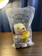 Raising Canes Chicken Fingers Peanuts Snoopy and WoodstockPlush 2021 New