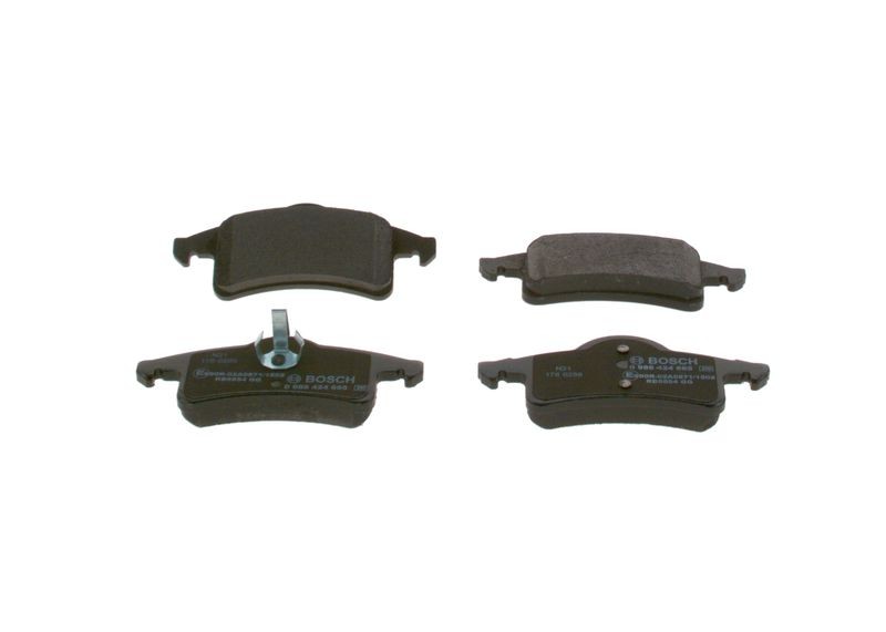 Plaquettes frein BOSCH 0986424665 pour stopper les vibrations au freinage Jeep